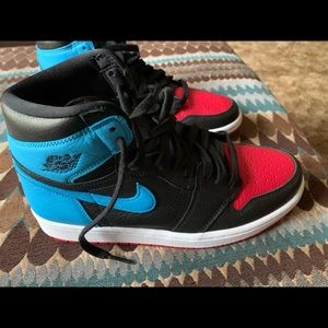 Air jordan 1 , size 8 women(7 boys)